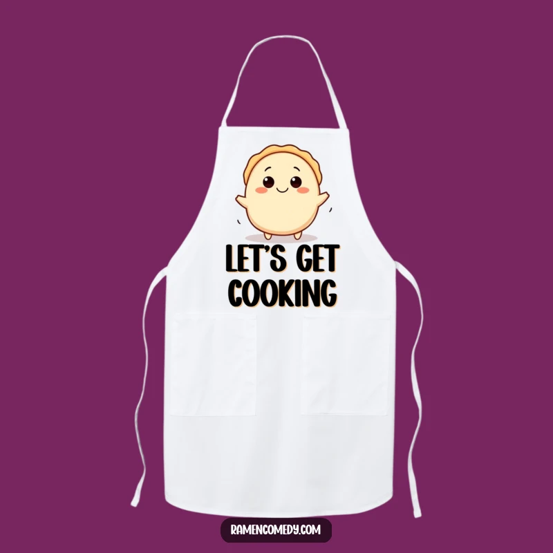 Funny Gyoza Apron: Kitchen Rolling Fun - Chef's Hilarious Foodie Gift!