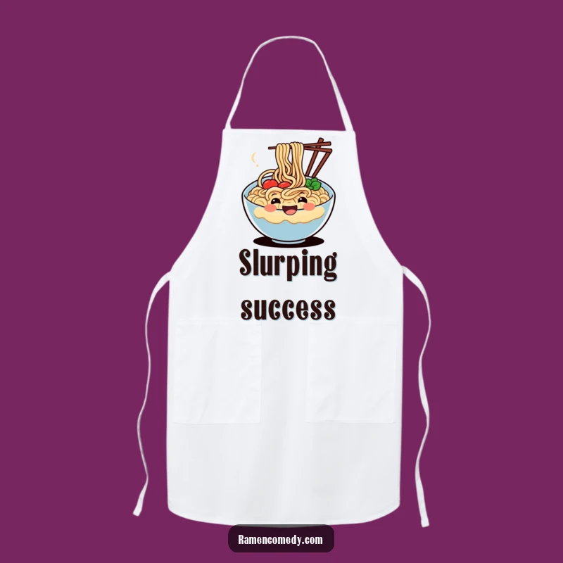 Funny Wiggling Noodle Chef Apron: Cook with Joy, Hilarious Kitchen Accessory Gift