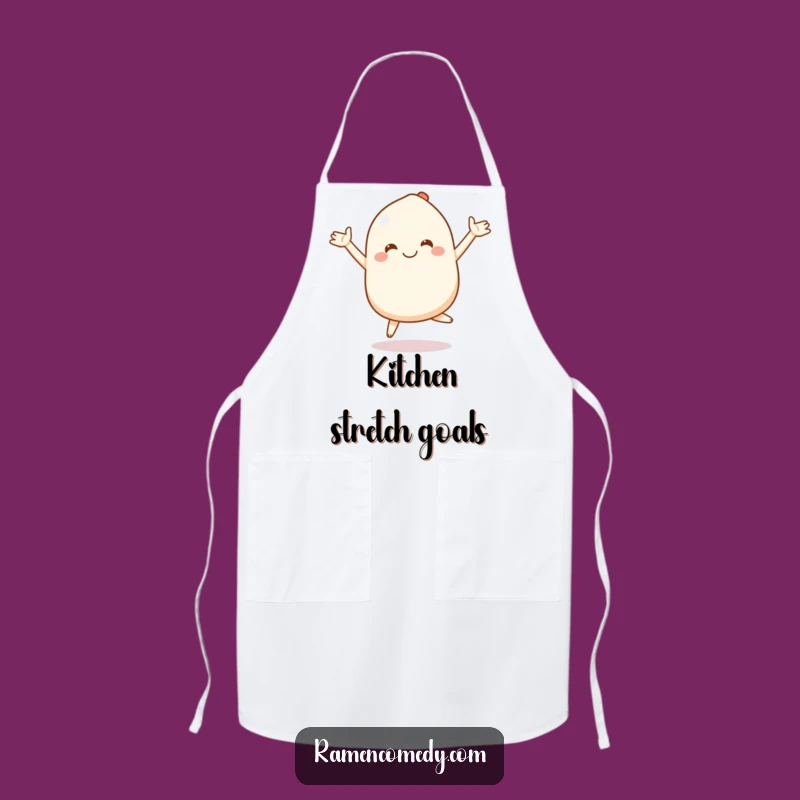 Funny Mochi Apron: Kitchen Bouncing Fun - Sweet Chef's Gift!