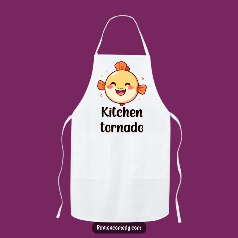 Funny Narutomaki Apron: Cook with Cheer and Fun