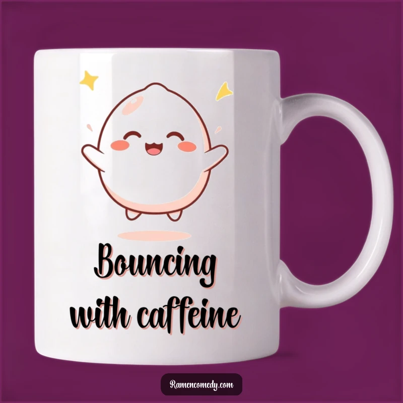 Funny Mochi Bounce Mug: Joyful Character Treat, Perfect Gift