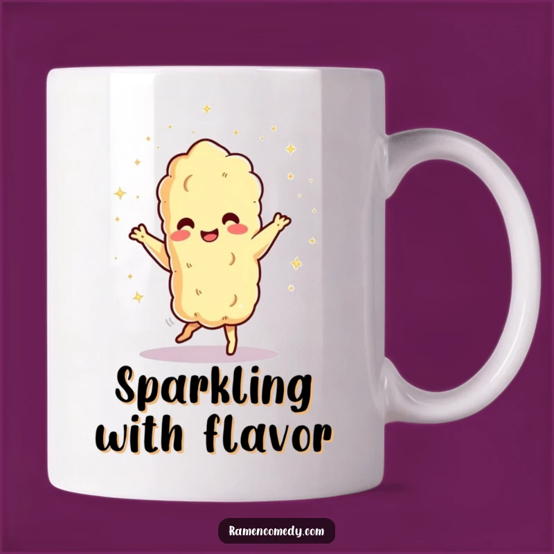 Funny Dancing Tempura Sparks Mug - Crispy Foodie Funny Gift