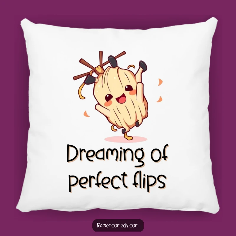 Funny Ramen Noodle Pillow - Cozy Character Cushion, Comforting Gift!