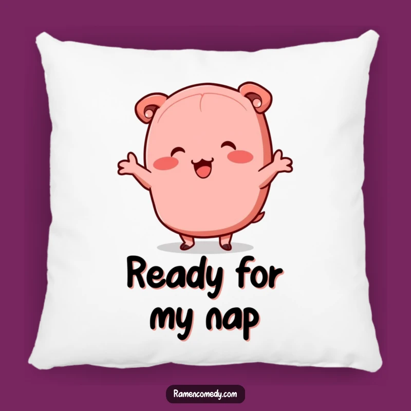 Funny Chashu Pork Jig Pillow: Cozy Hug of Ramen Happiness