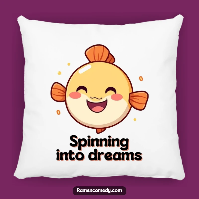 Funny Narutomaki Pillow: Cozy and Cheerful Ramen Decor