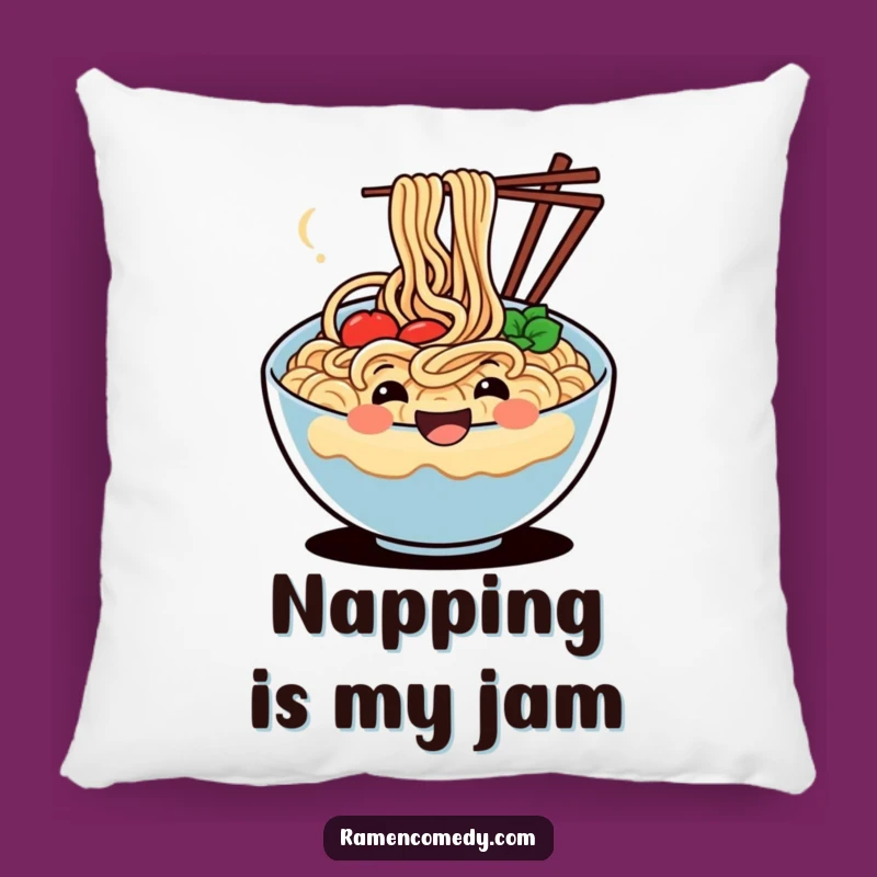 Funny Happy Noodle Pillow: Cuddle Up with Joy, Soft and Hilarious Home Decor Gift