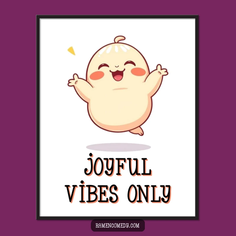 Funny Dumpling Dance Digital Art: Joyful Dumpling Charmer for Instant Downloads!