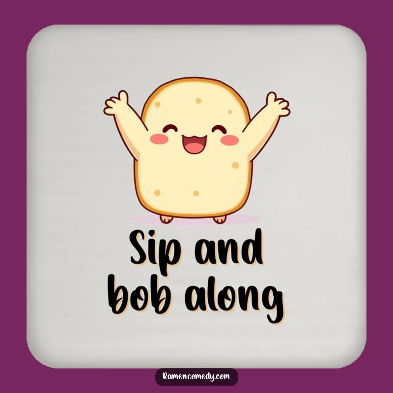 Funny Nori Slice Bobbing Coaster: Protect Surfaces with This Hilarious Sushi Decor