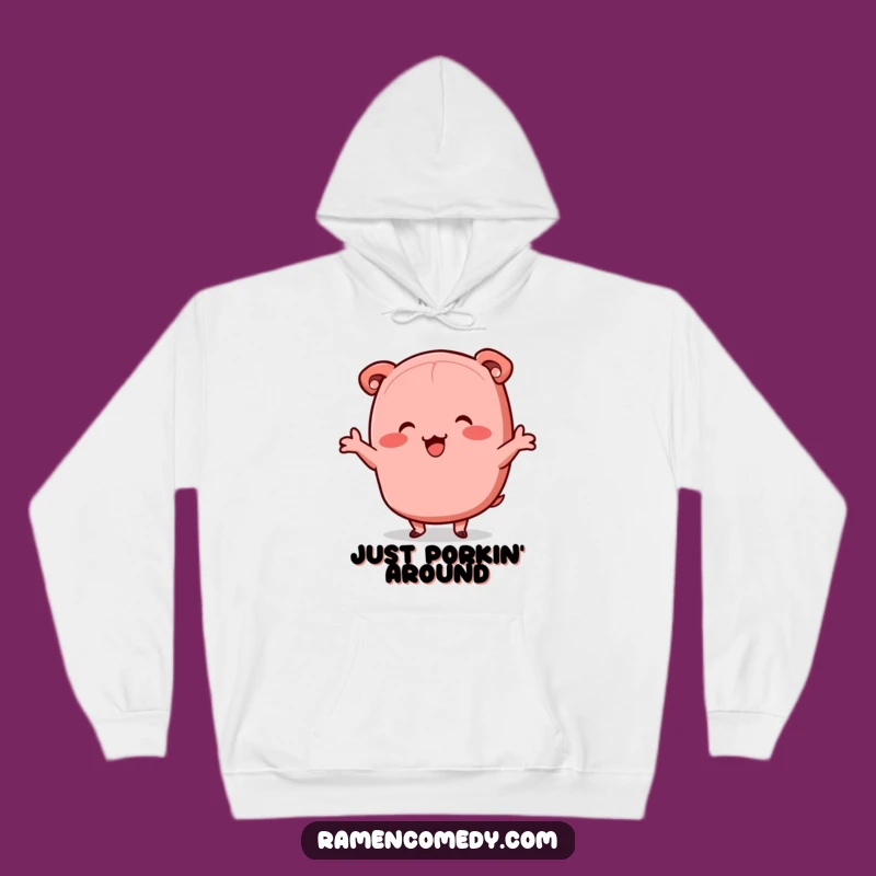 Funny Chashu Pork Jig Hoodie: Cozy and Joyful Ramen Wear