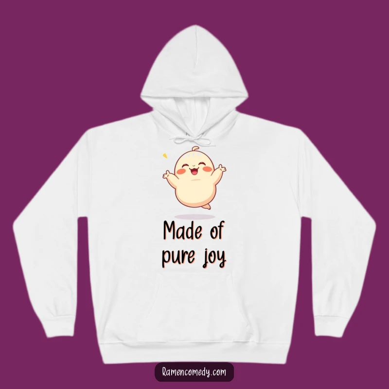Cozy Funny Dumpling Dance Hoodie: Warm and Joyful Dumpling Character Gift!