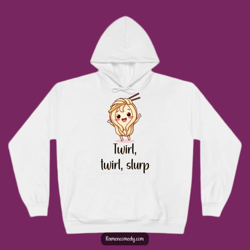 Funny Udon Noodle Hoodie: Cozy Up with a Dancing Character, a Warm Funny Gift
