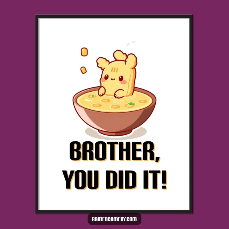 Free Printable Tempura Wall Art - Cozy Foodie Decor, Downloadable Art for Kitchen