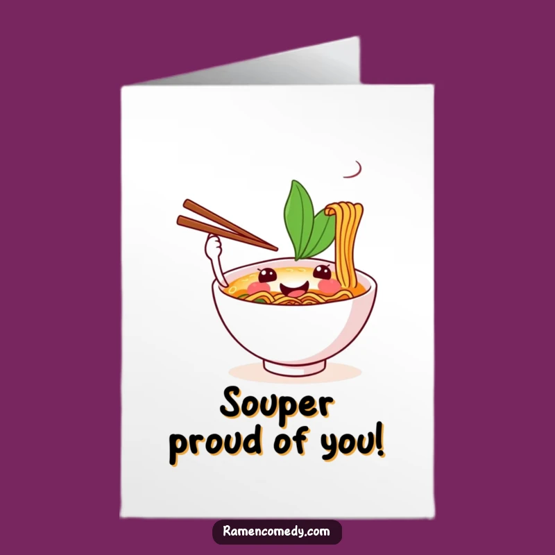 Free Printable Ramen Congrats Card: Juggling Bowl Celebrates Your Win - Download!