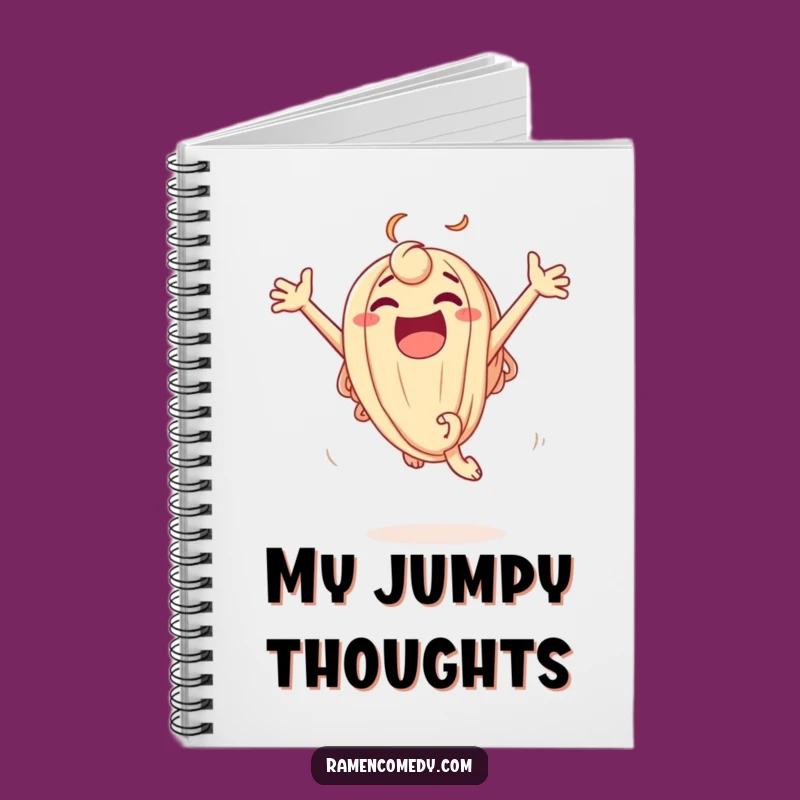 Funny Udon Leap Notebook: Jot Down Ideas with Noodle Excitement!