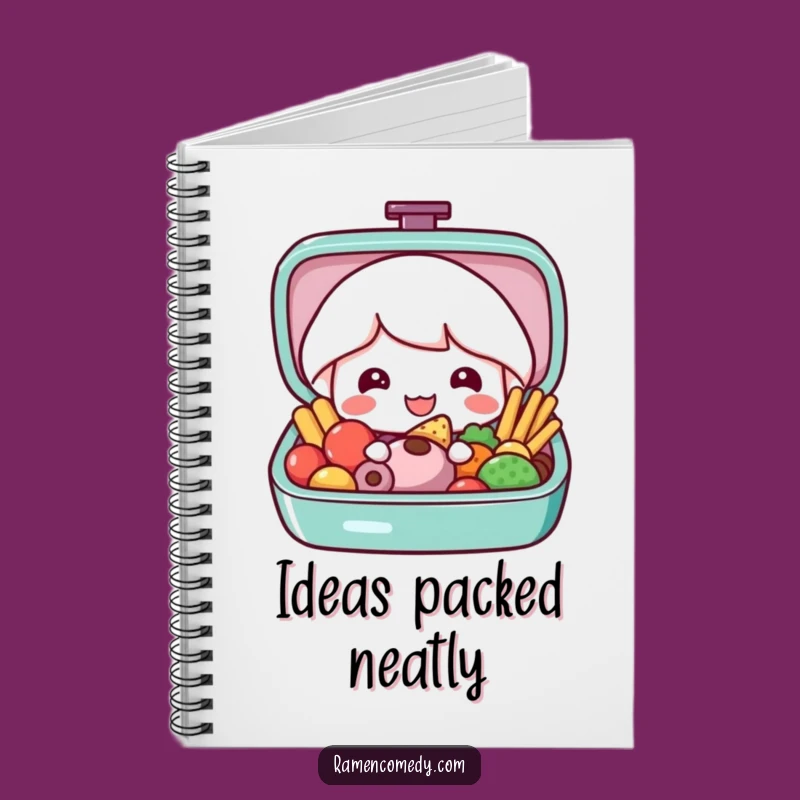 Funny Bento Box Notebook: Colorful Character Journal, Ideal Gift