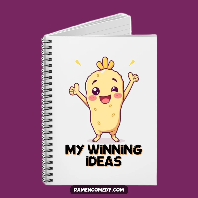 Funny Tempura Victory Notebook: Plan Your Success with Flair!