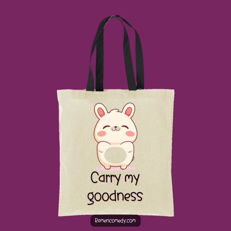 Funny Bao Bun Hug Tote Bag: Carry Your Essentials with Cute Charm