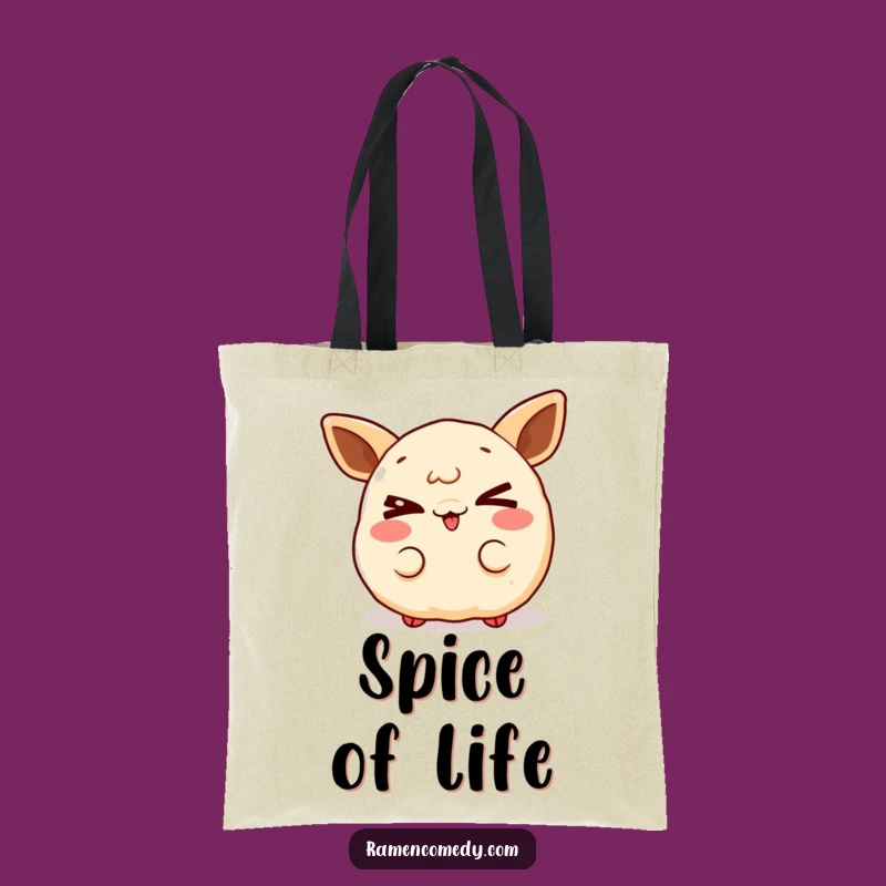 Funny Gyoza Wink Tote Bag - Carry Your Fun & Mischief Anywhere